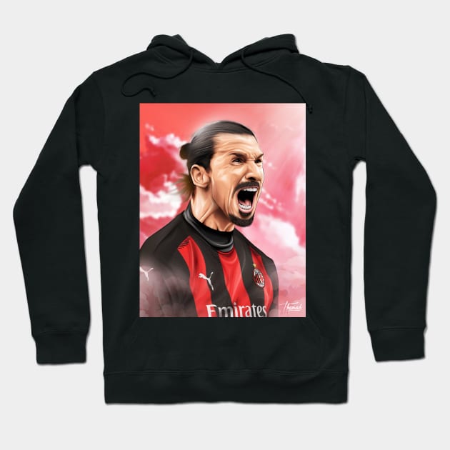 THE GOD / ZLATAN Hoodie by Jey13